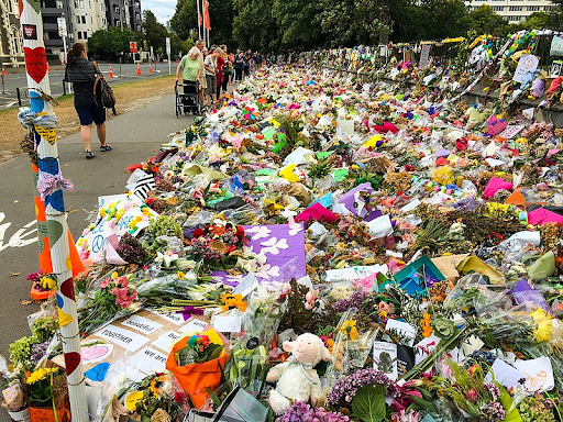 People from around the world pay tribute to the Christchurch attack. 