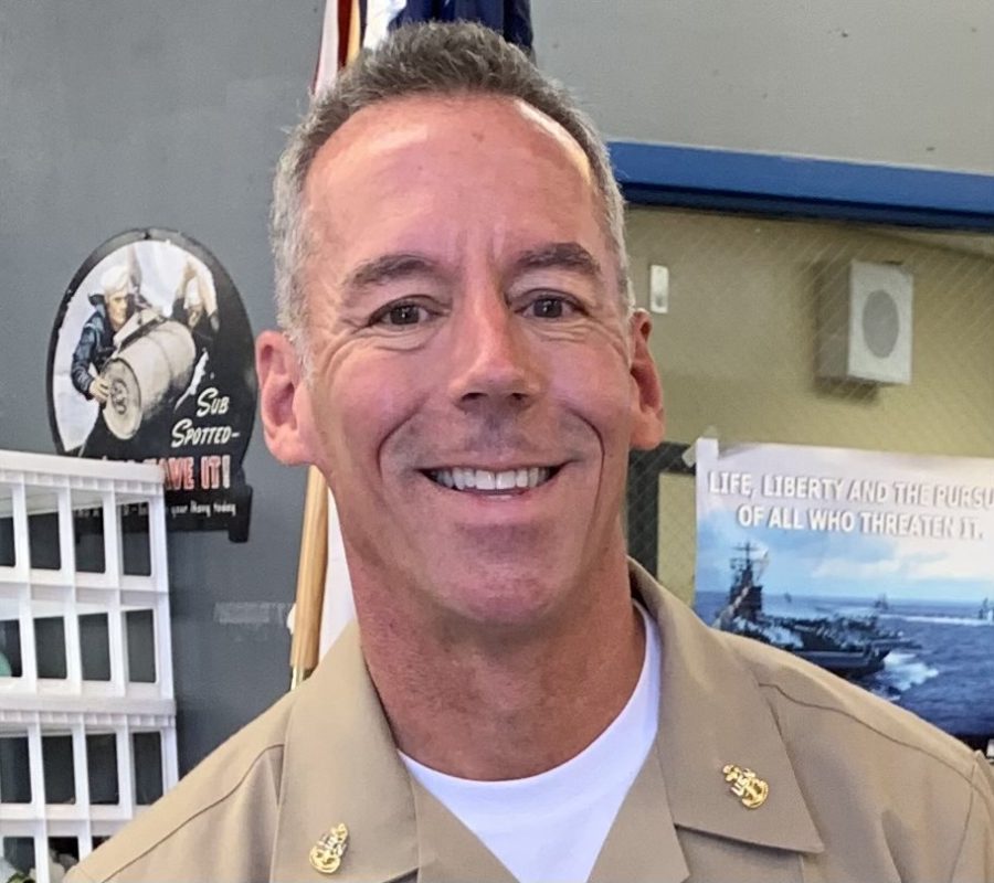 NJROTC Welcomes Chief Petty Officer Chief Marullo