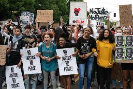 Black Lives Matter march on June 4, 2020 in Portland, Oregon