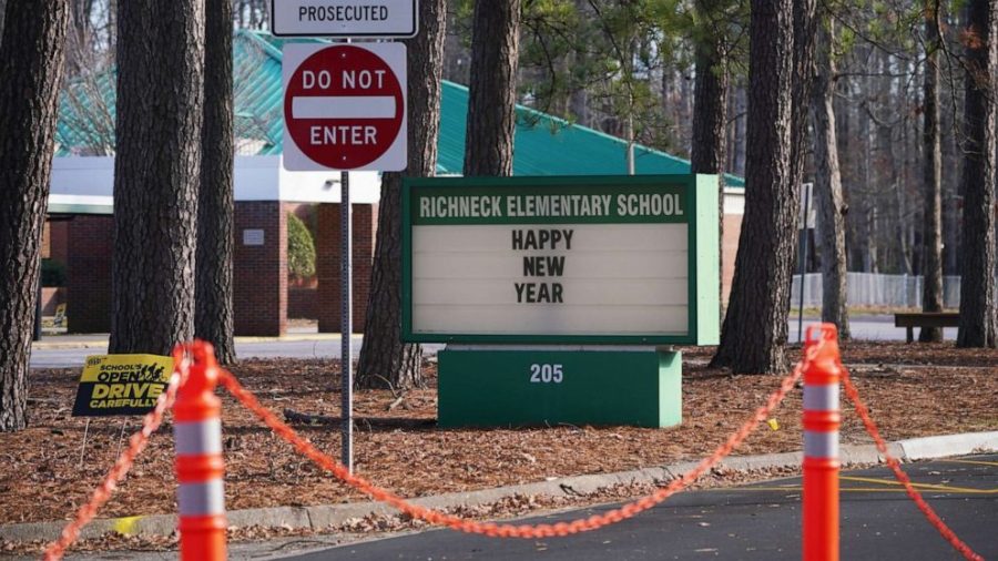 Rickneck Elementary School, location where shooting occurred. 