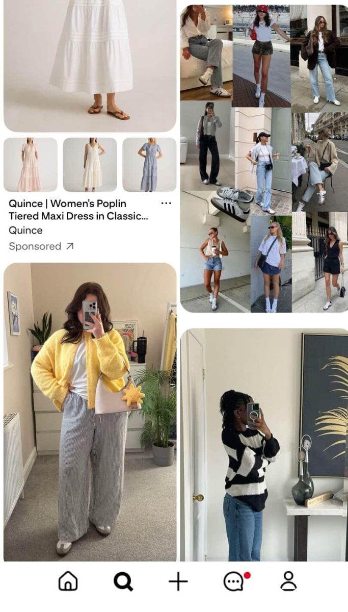 Pinterest Home Page