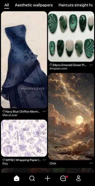 Pinterest Home Page