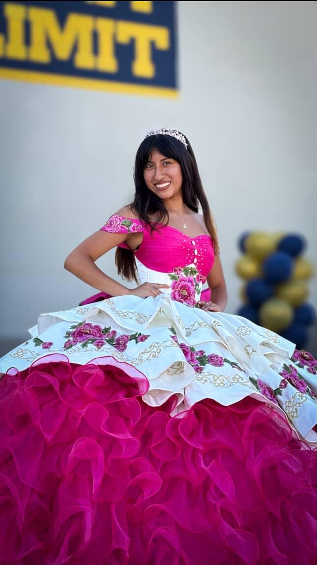 This is one of our students here at Anaheim High School Destiny Cruz